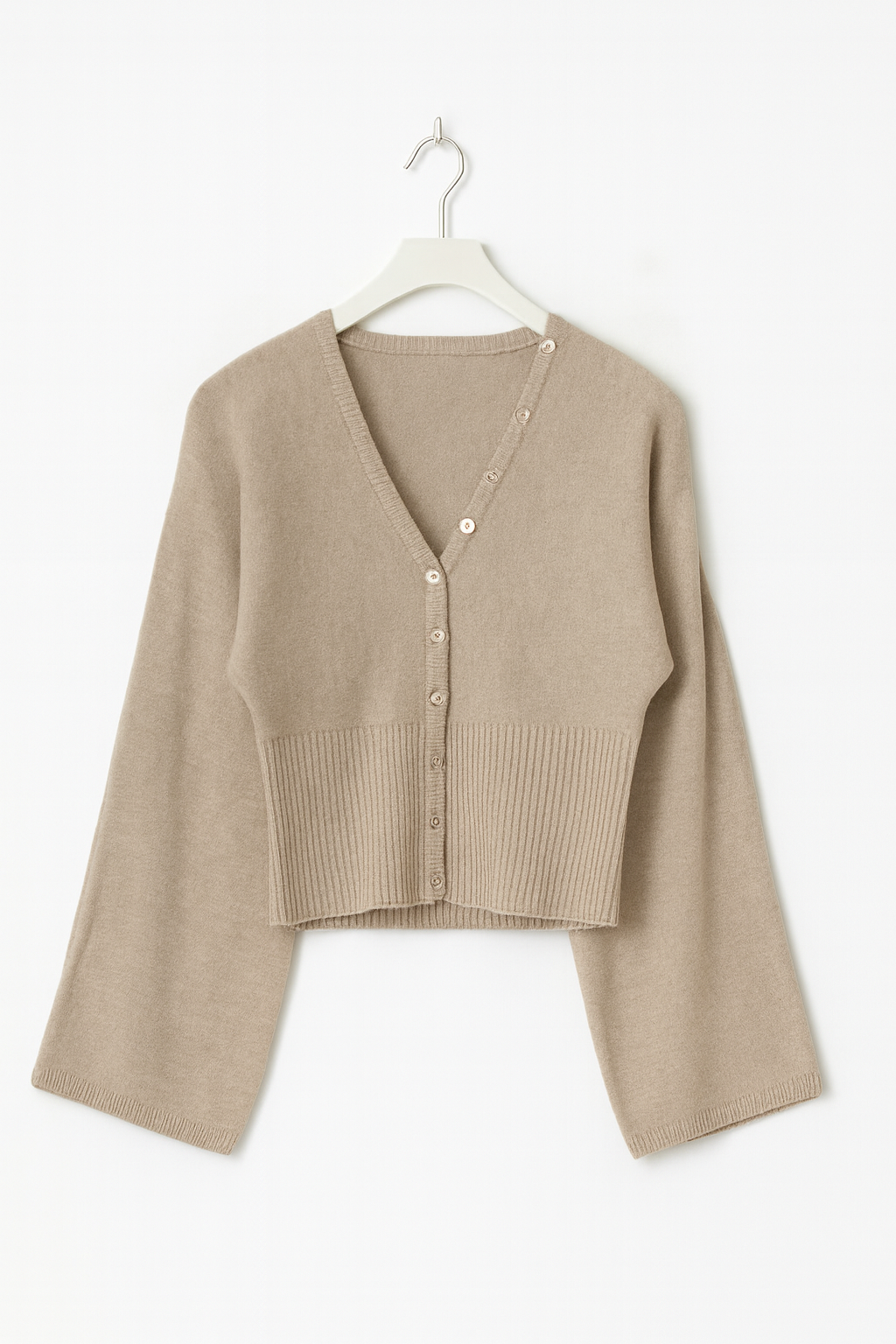 Velmora Buttoned Knit Cardigan